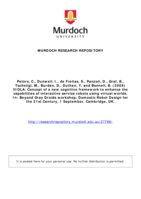 VIOLA: Concept of a new cognitive framework to enhance the capabilities of interactive service robots using virtual worlds