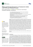 Patient and therapist perspectives on treatment for adults with PTSD from childhood trauma