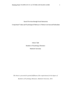 Sacred devotion through social interaction: Group-based values and psychological pathways to political activism and radicalism