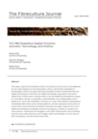 Disability’s digital frictions: Activism, technology, and politics