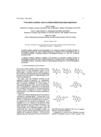 Convenient synthetic route to antimicrobial benzo[c]pyranquinones