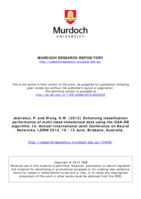 Enhancing classification performance of multi-class imbalanced data using the OAA-DB algorithm