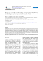 Marine pests in paradise: Capacity building, awareness raising and preliminary introduced species port survey results in the Republic of Palau