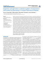 Cognition and gait show a selective pattern of association dominated by phenotype in incident Parkinson's disease
