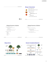 The Queensland Mango Genomics Initiative