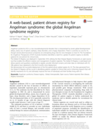 A web-based, patient driven registry for Angelman syndrome: the global Angelman syndrome registry