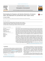 Disentangling the frequency and intensity dimensions of nuisance odour, and implications for jurisdictional odour impact criteria