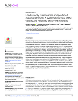 Load-velocity relationships and predicted maximal strength: A systematic review of the validity and reliability of current methods