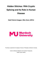 Hidden stitches: RNA cryptic splicing and its role in human disease