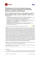 Identification of two novel peanut genotypes resistant to aflatoxin production and their SNP Markers associated with resistance