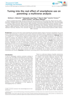 Tuning into the real effect of smartphone use on parenting: A multiverse analysis