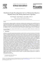 Distribution feeder reconfiguration for loss minimization based on Modified Honey Bee Mating Optimization algorithm