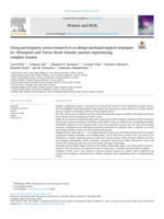 Using participatory action research to co-design perinatal support strategies for Aboriginal and Torres Strait Islander parents experiencing complex trauma
