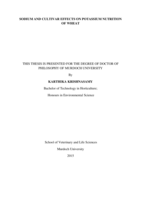 Sodium and cultivar effects on potassium nutrition of wheat