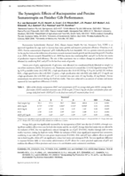 The synergistic effects of ractopamine and porcine somatotropin on finisher gilt performance