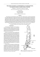 Macrophyte abundance and distribution in Leschenault Inlet, an estuarine system in South-Western Australia