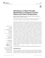 Resistance to Plant-Parasitic nematodes in chickpea: Current status and future perspectives