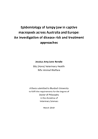 Epidemiology of lumpy jaw in captive macropods across Australia and Europe: An investigation of disease risk and treatment approaches