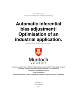 Automatic inferential bias adjustment: Optimisation of an industrial application