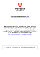 Change of perspective: using aerial surveys to identify human-turtle interactions in the Ningaloo Marine Park