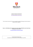 Making torture possible: The Sri Lankan Conflict, 2006-2009