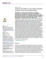 Disease risk analysis in sea turtles: A baseline study to inform conservation efforts