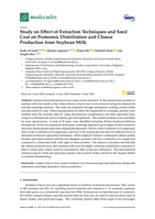 Study on effect of extraction techniques and seed coat on proteomic distribution and cheese production from soybean milk