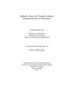 Abductive theory for Thought-Ecologies: Depicting systems of conceptions