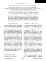 Jammed spheres: Minkowski tensors reveal onset of local crystallinity