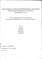 Field performance of Eucalyptus urophylla inoculated with an introduced and idigenous strains of Pisolithus at three sites in the Philippines