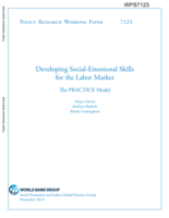 Developing Social-Emotional Skills for the Labor Market: The PRACTICE Model
