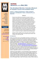 The Gernsback Machine: Towards a Museum of Possible Futures and Probable Pasts