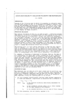 Liquid-liquid solubility: evaluation philosophy and methodology