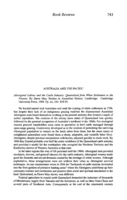 Book Review: Australia and the Pacific Aboriginal Labour and the Cattle Industry: Queensland from White Settlement to the Present. By Dawn May. Studies in Australian History. Cambridge: Cambridge University Press, 1994. Pp. xii, 242. $59.95.