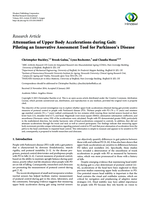Attenuation of upper body accelerations during gait: Piloting an innovative assessment tool for Parkinson’s disease