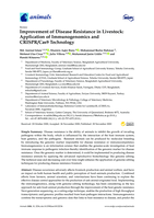 Improvement of Disease Resistance in Livestock: Application of Immunogenomics and CRISPR/Cas9 Technology