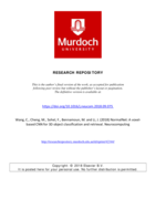 NormalNet: A voxel-based CNN for 3D object classification and retrieval