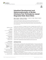 Intestinal development and histomorphometry of broiler chickens fed Trichoderma reesei degraded date seed diets
