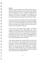 Infection of Paulownia by Alternaria and influence of abiotic and biotic factors