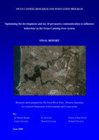Optimising the development and use of persuasive communication to influence behaviour in the Swan Canning River System. Final Report