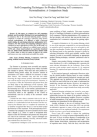 Soft computing techniques for product filtering in E-commerce personalisation: A comparison study