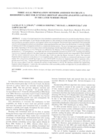 Three algal propagation methods assessed to create a Rhodophyta diet for juvenile Greenlip Abalone (Haliotis laevigata) in the later nursery phase