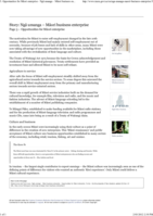 Ngā umanga – Māori business enterprise: Opportunities for Māori enterprise