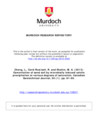 Cementation of sand soil by microbially induced calcite precipitation at various degrees of saturation