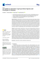An update on zoonotic Cryptosporidium species and genotypes in humans