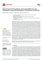 Improvement of drug release and compatibility between hydrophilic drugs and hydrophobic nanofibrous composites
