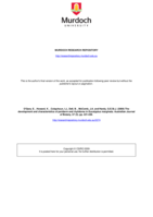 The development and characteristics of periderm and rhytidome in Eucalyptus marginata