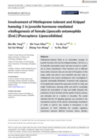 Involvement of Methoprene‐tolerant and Krüppel homolog 1 in juvenile hormone‐mediated vitellogenesis of female Liposcelis entomophila (end.) (Psocoptera: Liposcelididae)