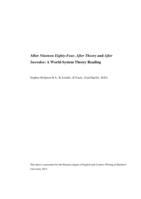 After Nineteen Eighty-Four, After Theory and After Snowden: A World-System Theory Reading