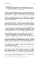 Book Review of "Anthony Reid (ed.) Indonesia Rising: The Repositioning of Asia’s Third Giant. Singapore: ISEAS, 2012"